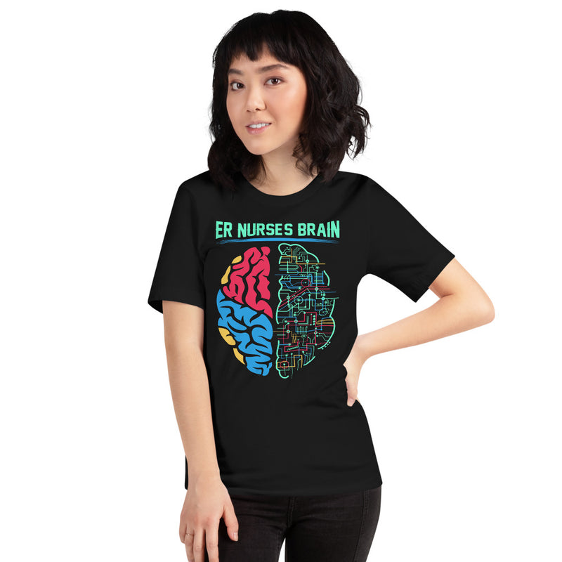 Load image into Gallery viewer, ER NURSES BRAIN-Degree T Shirts