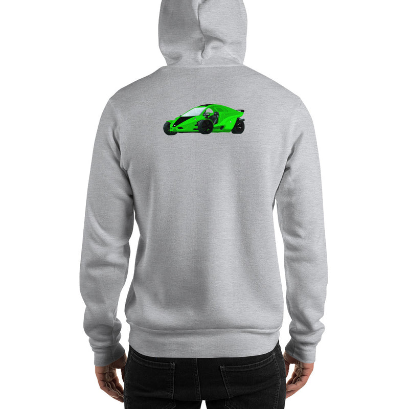 Load image into Gallery viewer, Tanom Invader hoodie-Degree T Shirts