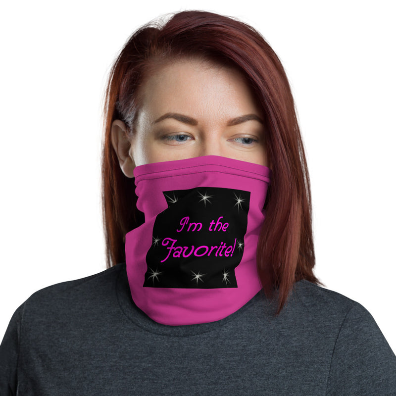 Load image into Gallery viewer, I'm the FAVORITE neck gaiter-Degree T Shirts