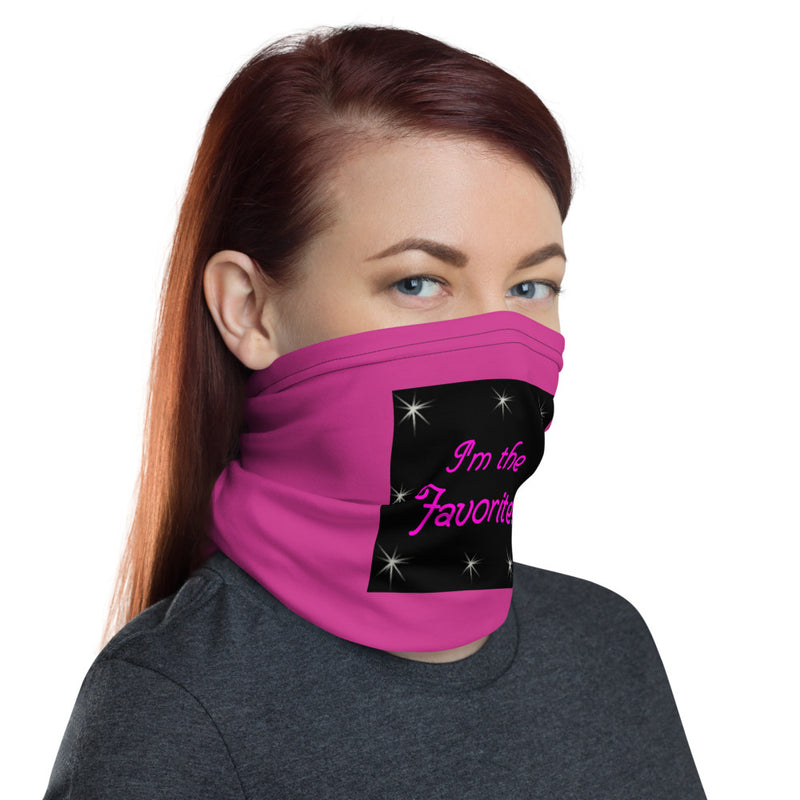 Load image into Gallery viewer, I'm the FAVORITE neck gaiter-Degree T Shirts