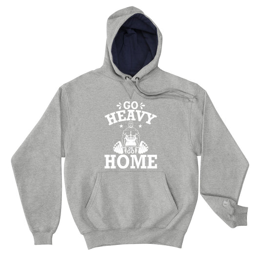 GO HEAVY Champion Hoodie-Degree T Shirts