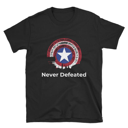 Never Defeated-Degree T Shirts