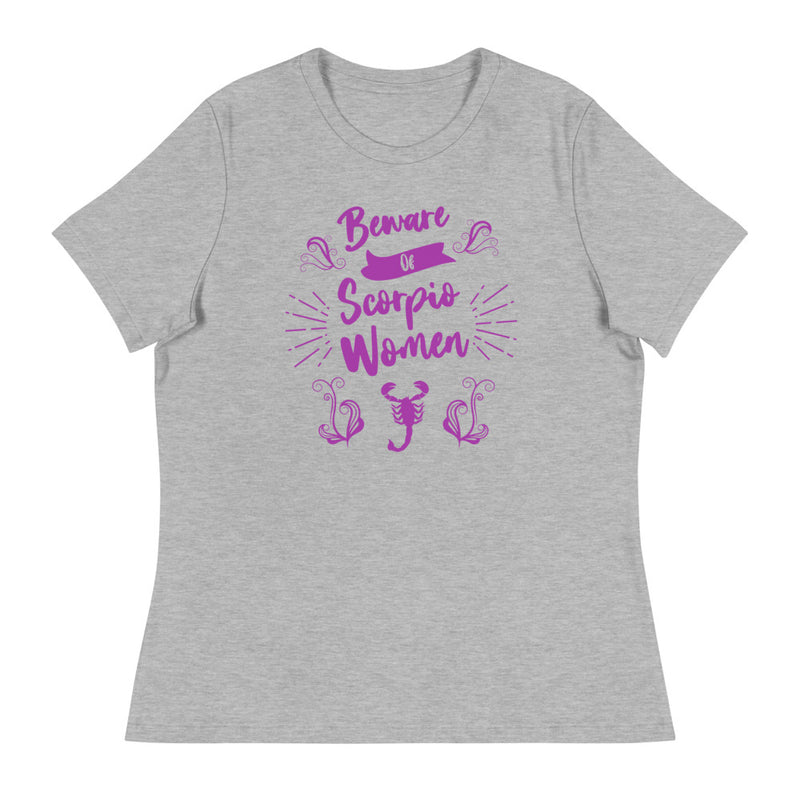 Load image into Gallery viewer, Beware of Scorpio Women-Degree T Shirts