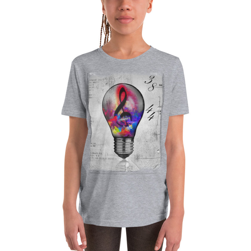 Load image into Gallery viewer, Bulb Musical Note-Degree T Shirts