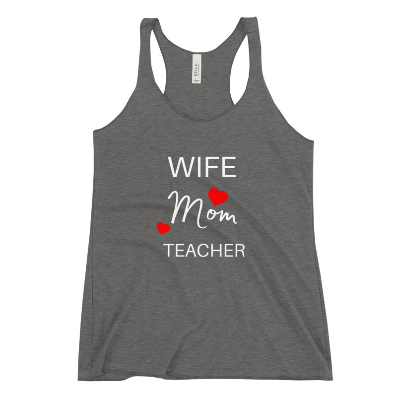 Load image into Gallery viewer, WIFE MOM TEACHER-Degree T Shirts