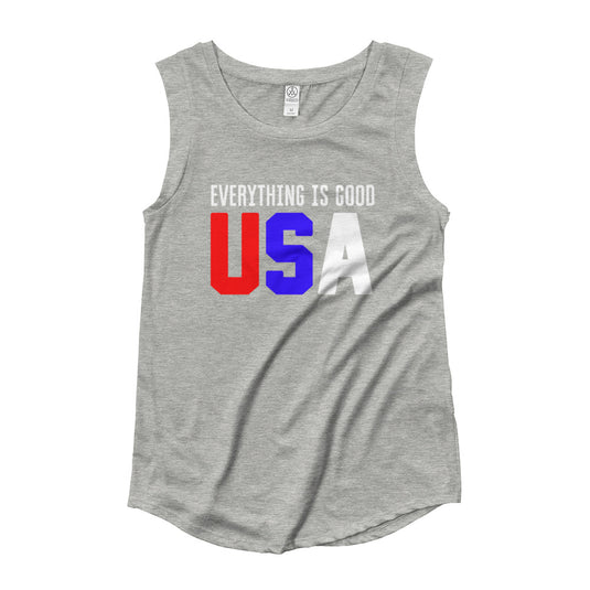EVERYTHING IS GOOD USA-Degree T Shirts