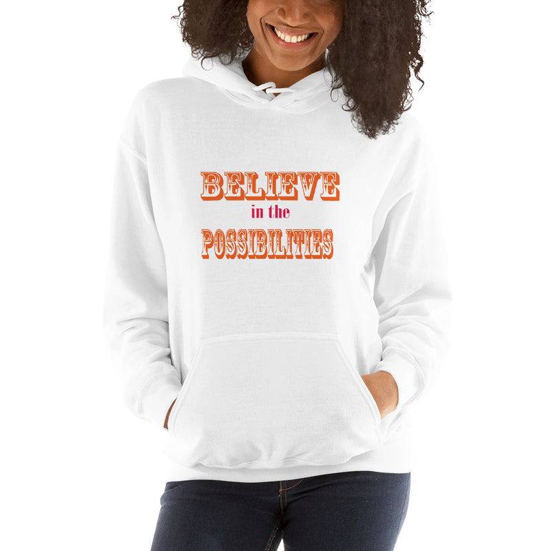Load image into Gallery viewer, BELIEVE in the POSSIBILITIES Hoodie-Degree T Shirts