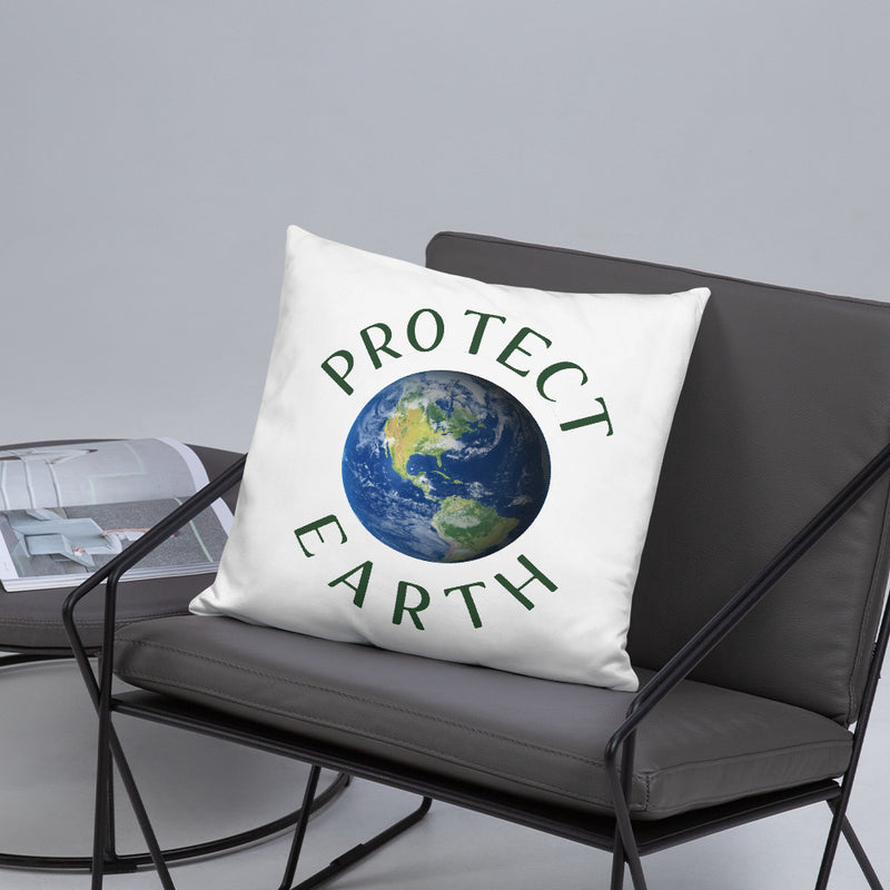 Load image into Gallery viewer, PROTECT EARTH pillow-Degree T Shirts
