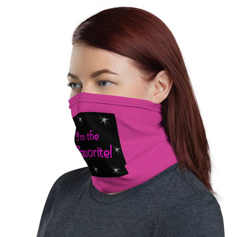 Load image into Gallery viewer, I'm the FAVORITE neck gaiter-Degree T Shirts