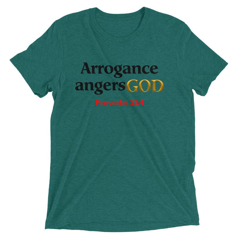 Load image into Gallery viewer, Arrogance angers God Prov. 21: 4-Degree T Shirts