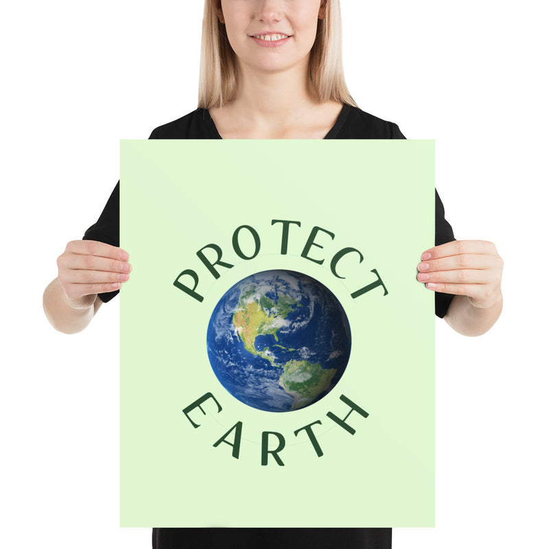 Load image into Gallery viewer, PROTECT EARTH poster-Degree T Shirts