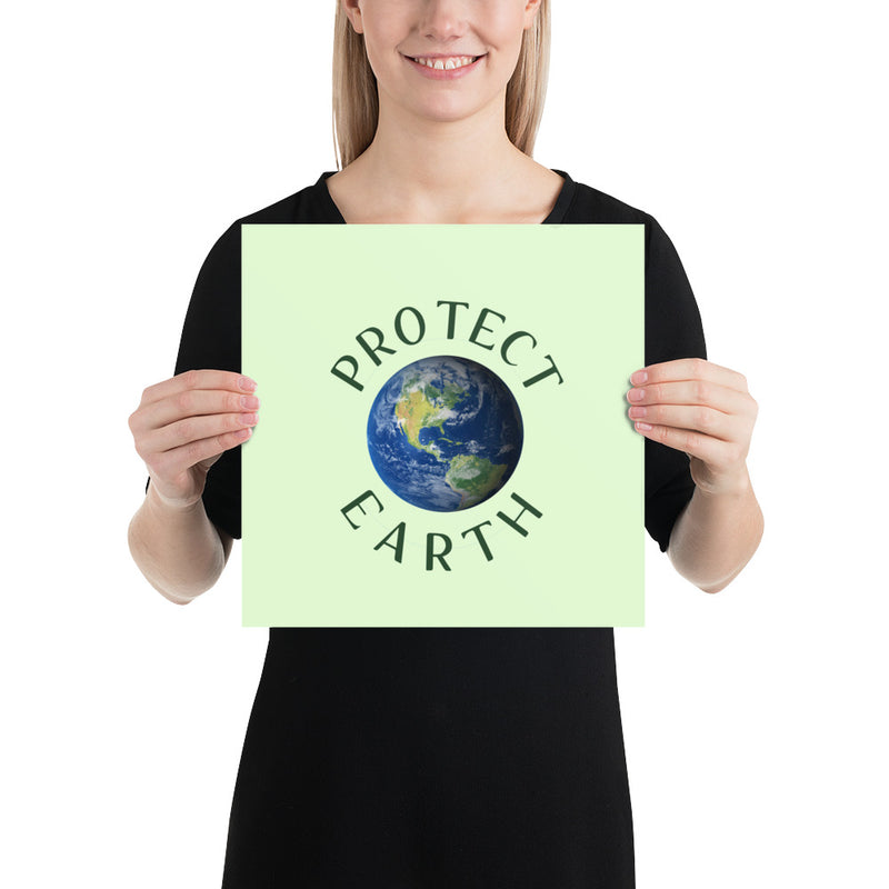 Load image into Gallery viewer, PROTECT EARTH poster-Degree T Shirts