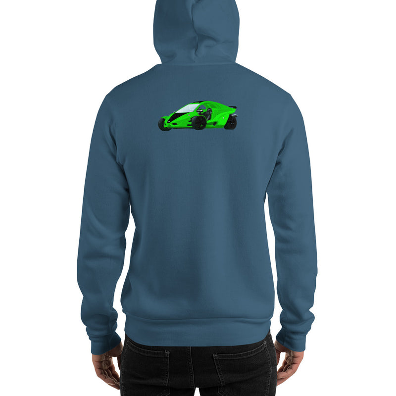 Load image into Gallery viewer, Tanom Invader hoodie-Degree T Shirts