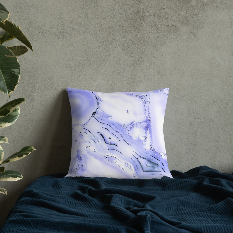 Load image into Gallery viewer, Blue Crystal Premium Pillow-Degree T Shirts