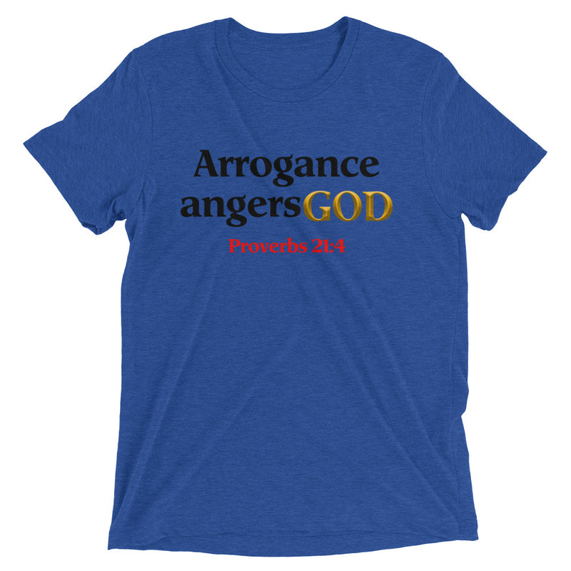 Load image into Gallery viewer, Arrogance angers God Prov. 21: 4-Degree T Shirts