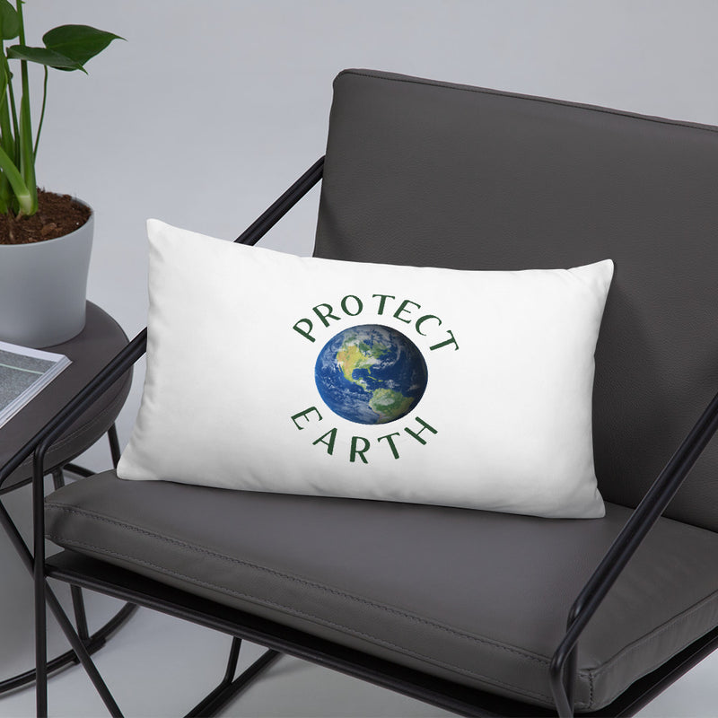 Load image into Gallery viewer, PROTECT EARTH pillow-Degree T Shirts
