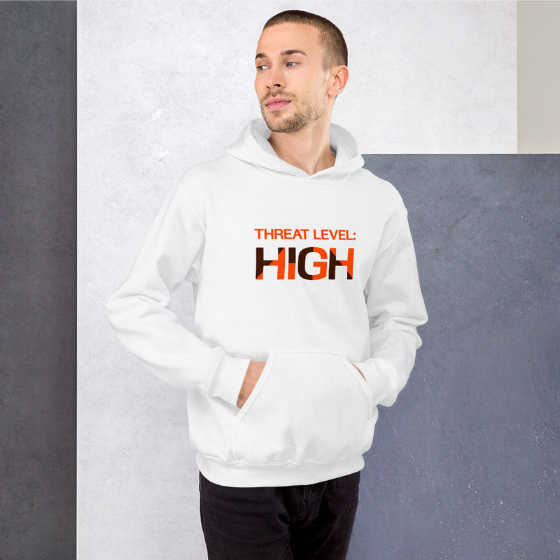 Load image into Gallery viewer, Threat Level: High Hoodie-Degree T Shirts