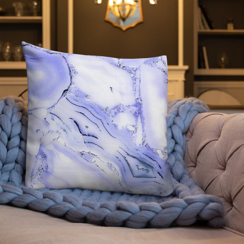 Load image into Gallery viewer, Blue Crystal Premium Pillow-Degree T Shirts