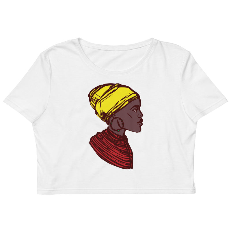 Load image into Gallery viewer, Queen 3 Organic Crop-Degree T Shirts