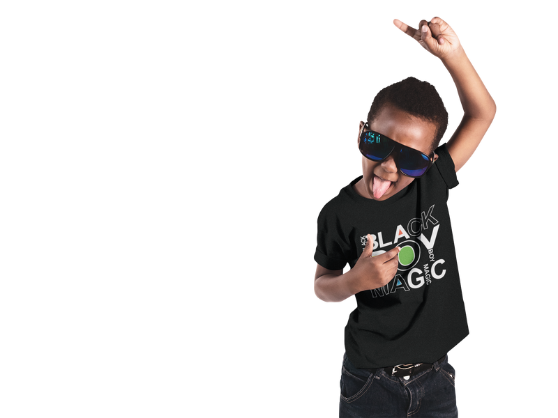 Load image into Gallery viewer, Black Boy Magic-Degree T Shirts