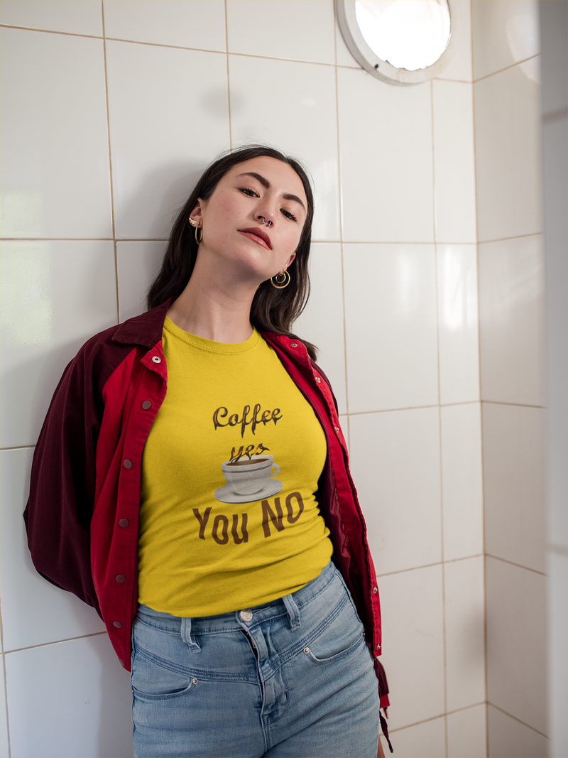 Load image into Gallery viewer, coffee yes You NO-Degree T Shirts