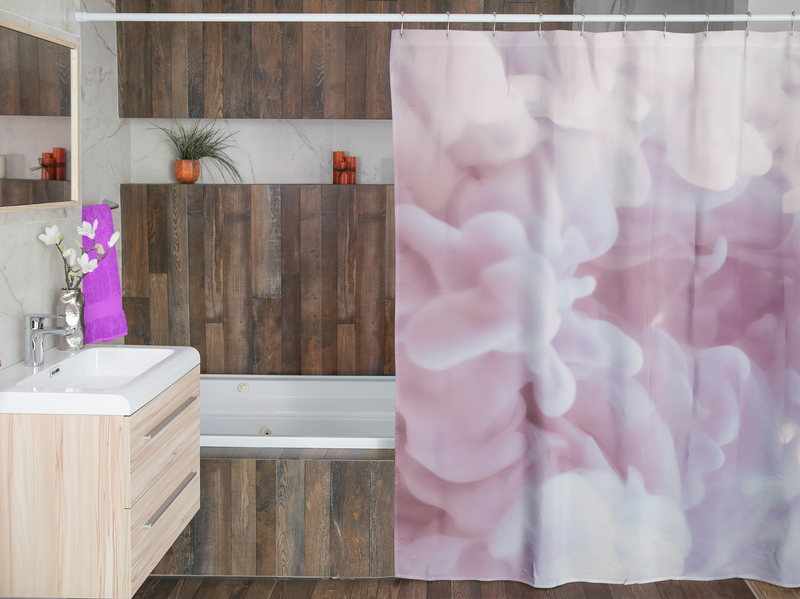 Load image into Gallery viewer, Powder Clouds Shower Curtain-Degree T Shirts