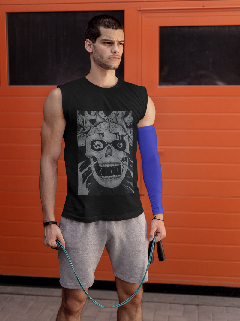 Load image into Gallery viewer, BLACK SKULL muscle-Degree T Shirts