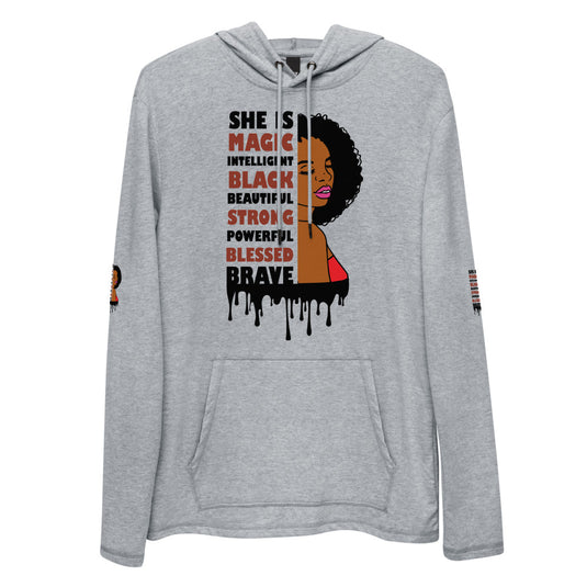 She is Magic lightweight hoodie-Degree T Shirts