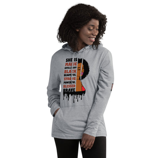 She is Magic lightweight hoodie-Degree T Shirts