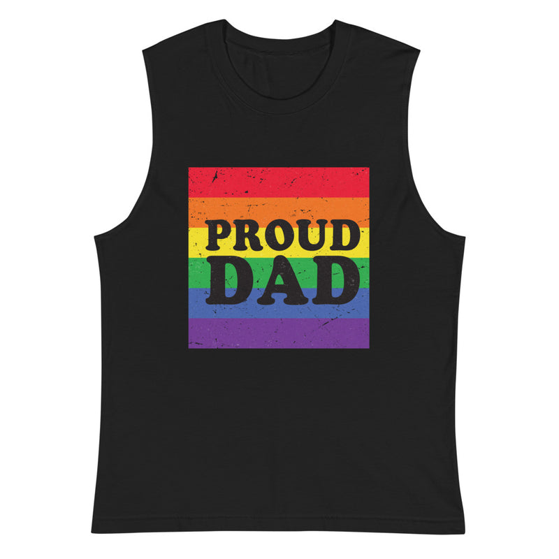 Load image into Gallery viewer, Proud DAD muscle-Degree T Shirts
