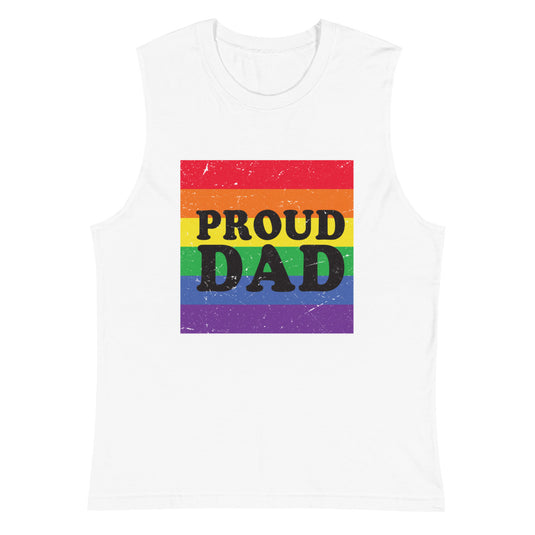 Proud DAD muscle-Degree T Shirts