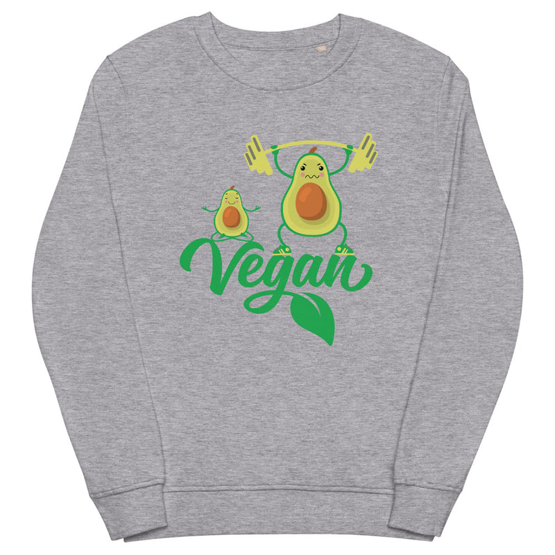 Load image into Gallery viewer, Vegan Workout organic sweatshirt-Degree T Shirts