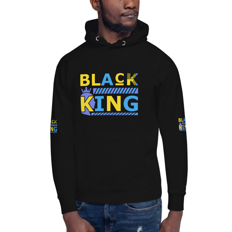 Load image into Gallery viewer, BLACK KING hoodie-Degree T Shirts
