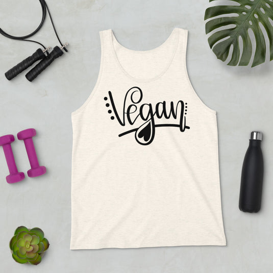 Vegan muscle tank-Degree T Shirts