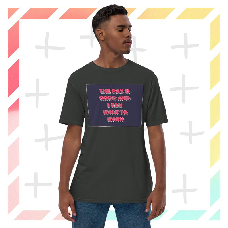 Load image into Gallery viewer, Pay and Benefits premium viscose hemp t-shirt