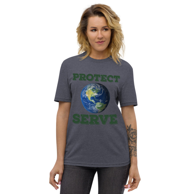Load image into Gallery viewer, PROTECT SERVE recycled t-shirt-Degree T Shirts