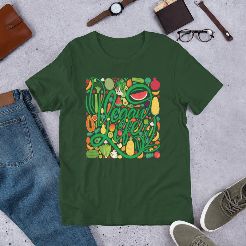 Load image into Gallery viewer, Vegan Life-Degree T Shirts
