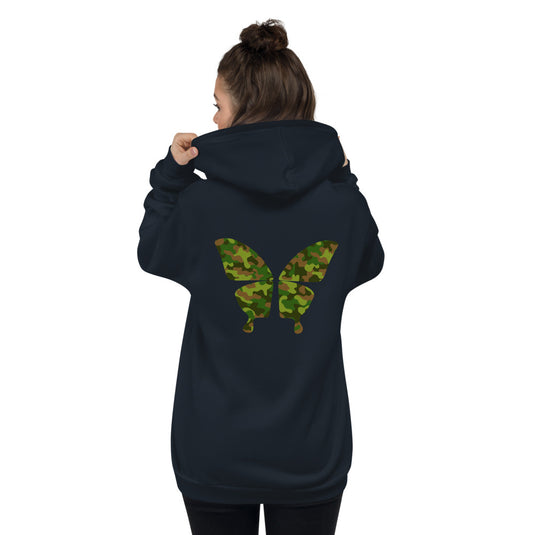 Camo Butterfly hoodie-Degree T Shirts