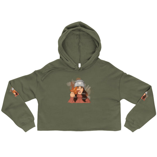 Monique crop hoodie-Degree T Shirts