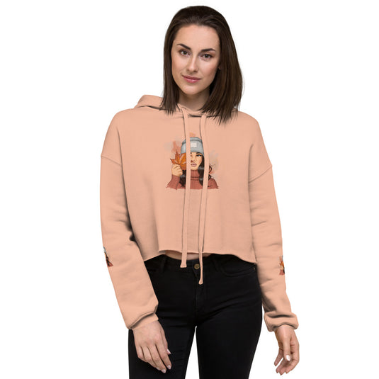 Monique crop hoodie-Degree T Shirts
