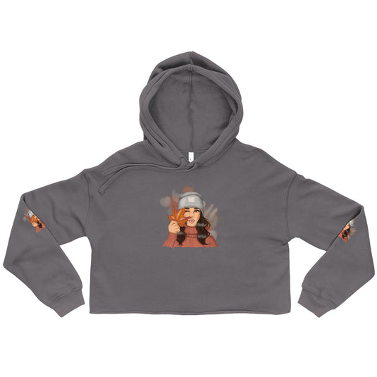 Monique crop hoodie-Degree T Shirts