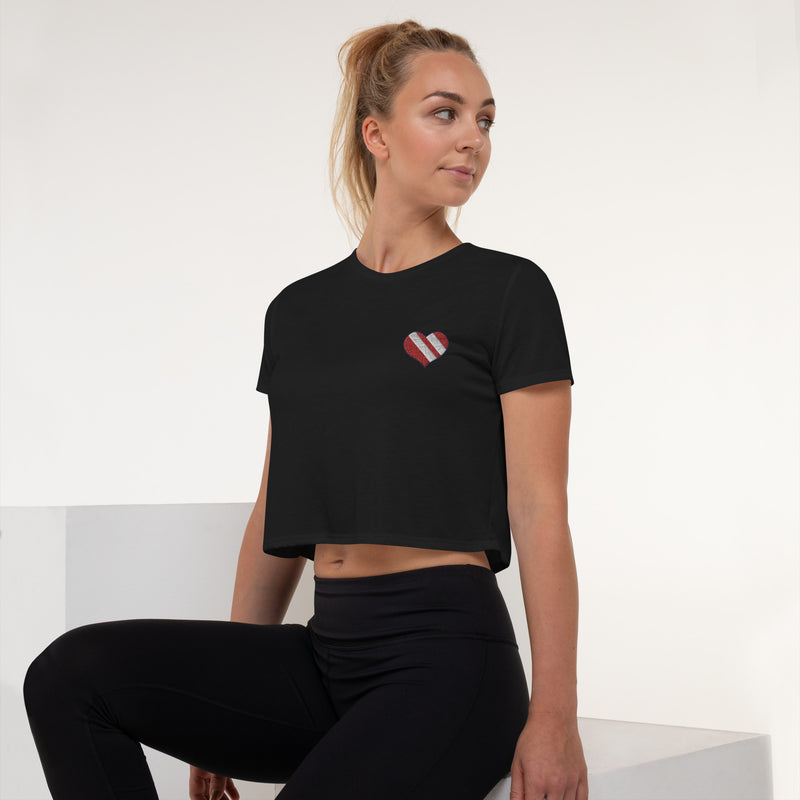 Load image into Gallery viewer, My Heart Crop Tee