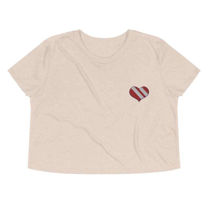 Load image into Gallery viewer, My Heart Crop Tee