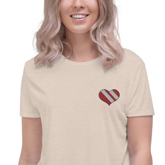 My Heart Crop Tee