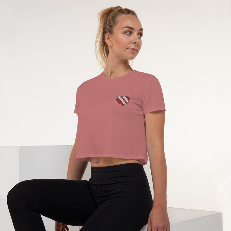 Load image into Gallery viewer, My Heart Crop Tee