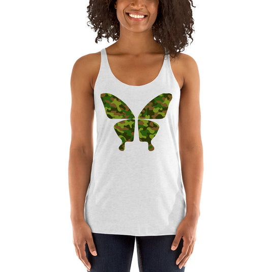 Camo Butterfly Racerback