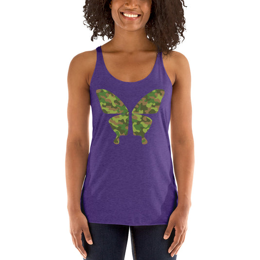 Camo Butterfly Racerback