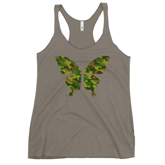 Camo Butterfly Racerback