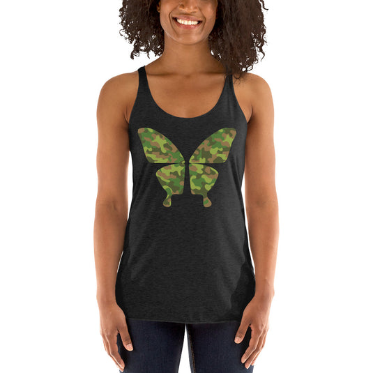 Camo Butterfly Racerback