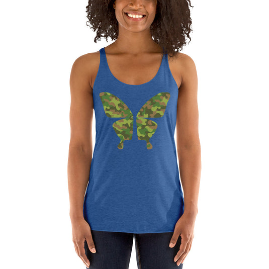 Camo Butterfly Racerback